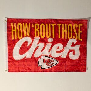 Kansas City Chiefs Flag, 2025 Red Flag Collectors Series #12,NEW